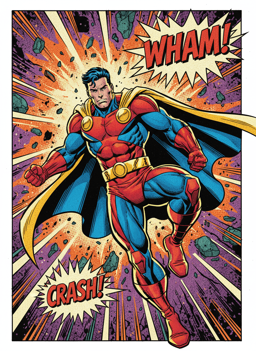 AI Comic Book Hero Generator