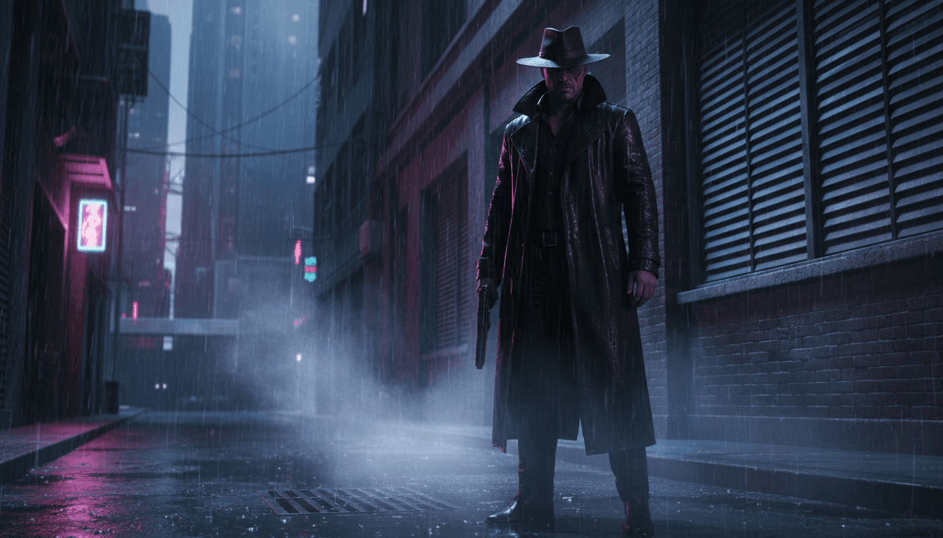 AI Cyber Noir Generator