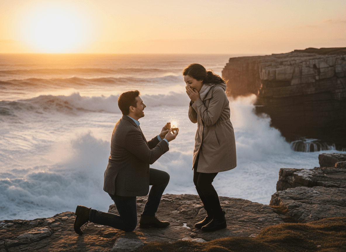 AI Engagement Photo Generator
