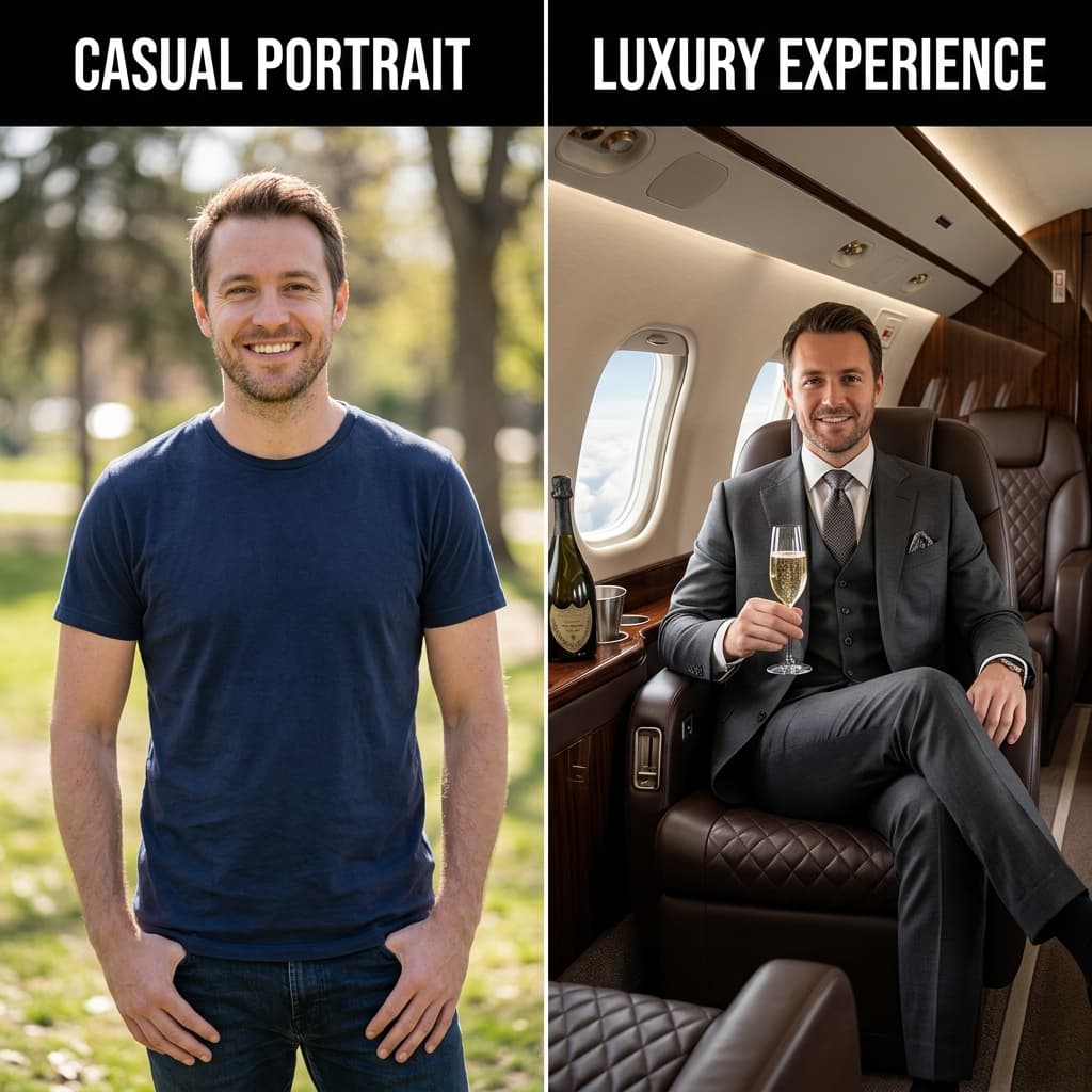 AI Private Jet Generator