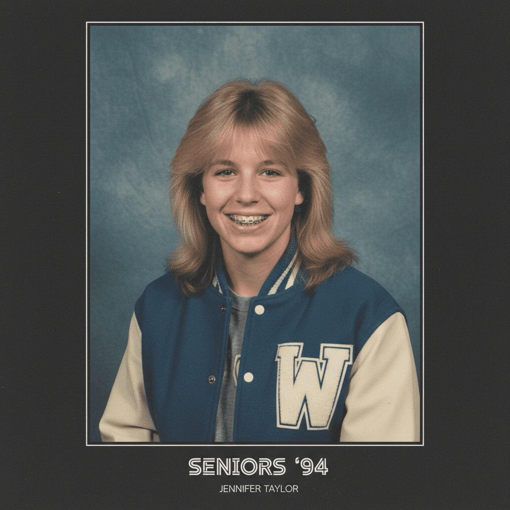 AI 90s Yearbook Photo Generator